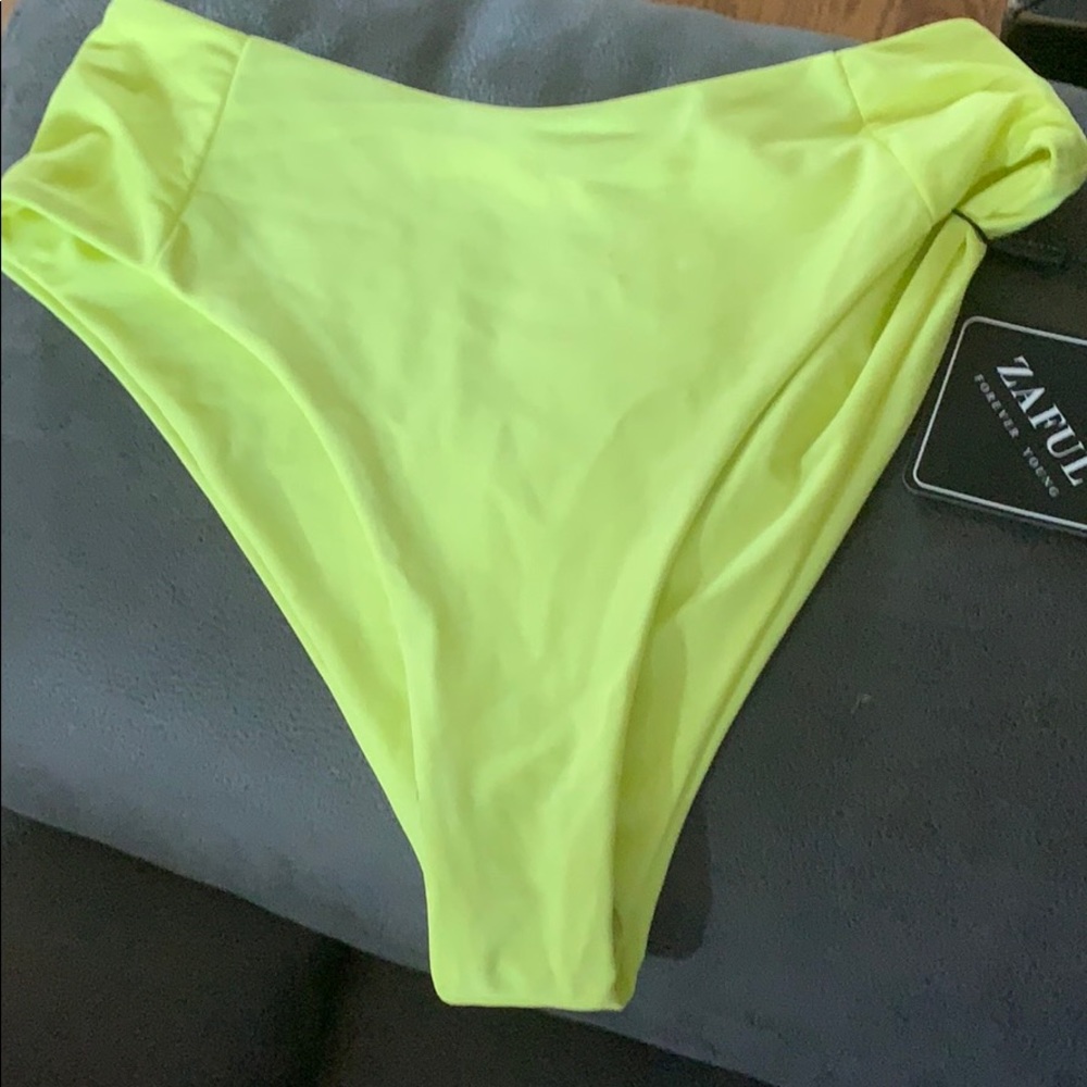 Zaful high cut swim bottoms